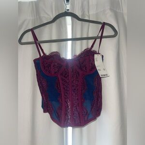 Urban outfitters corset top
